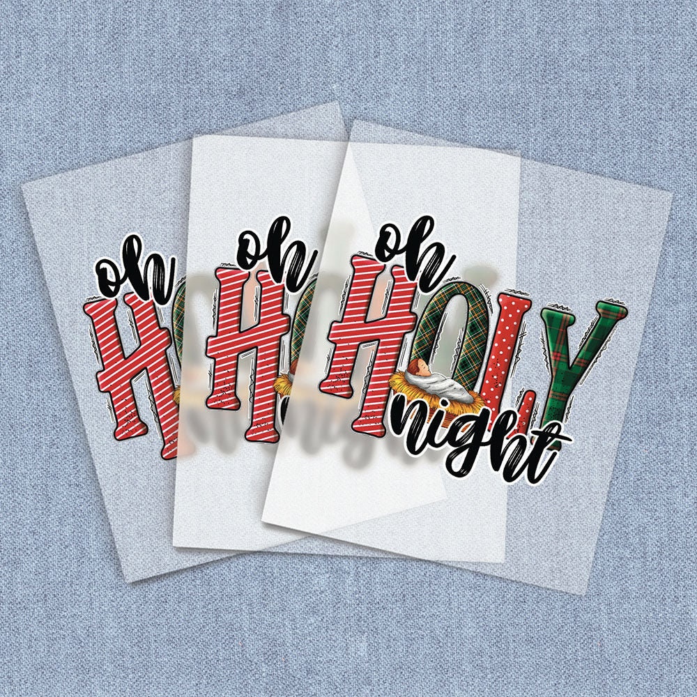 O Holy Night PNG - Nativity Oh Holy Night Sublimation - Digital Downlo –  Lottie Dotties LLC