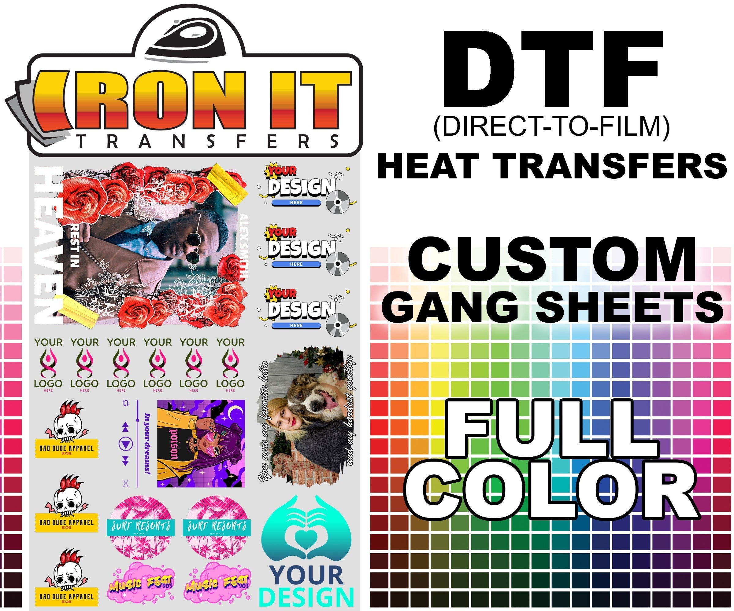 but its valentines day ready to press Digital DTF Stock iron on Transfer