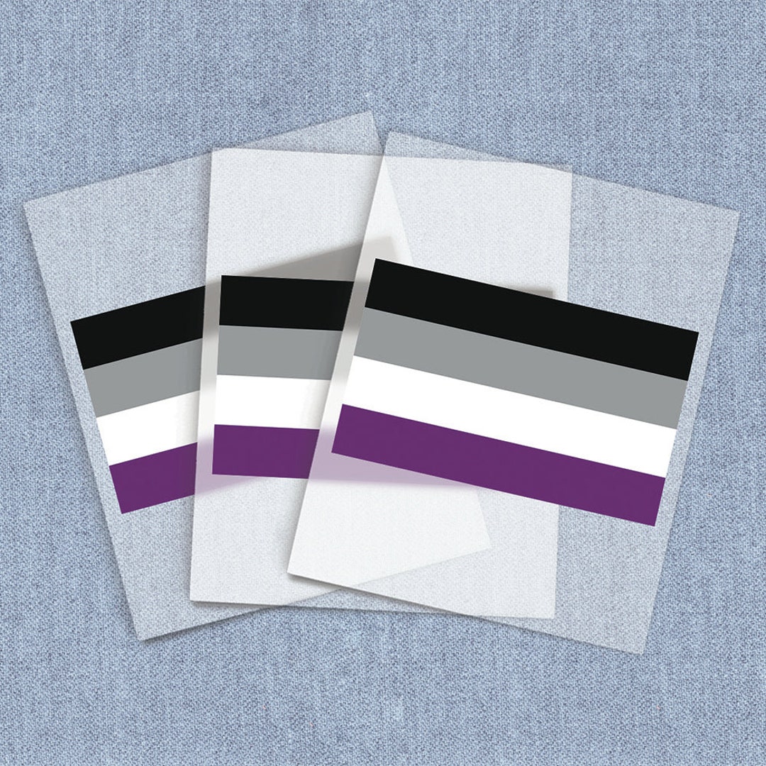 Pride DTF Heat Transfer, Ace Flag Direct-to-film Iron-on Transfer, Full ...