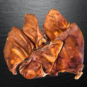 Large Pig Ears - Natural Dog Chew Treat Pork Healthy Snack - Dog Pick and Mix