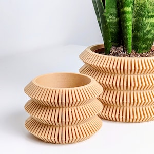 Modern Plant Pot Ziggy Stardust Indoor Planter Art Deco Style