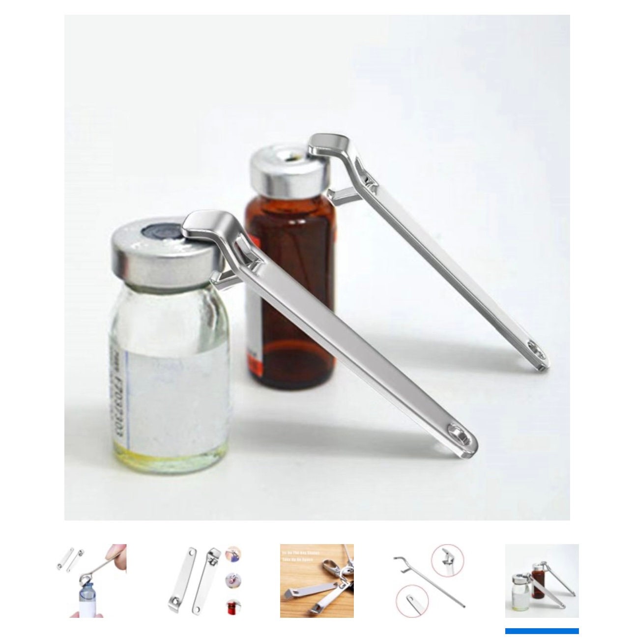 Medication Vial Opener Set 1 Large 1 Small Etsy Australia