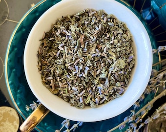 REVIVE + CLEANSE Enchanted Herbal Loose Leaf Tea Blend | Cleanses & Revitalizes Energy, Heart Chakra, Self Care Magic | Herbal Witch Gifts