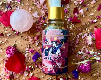 LOVE POTION NO.9 Ritual Spell Oil | Lust, Attraction & Desire | Love Spells, Beauty, Self Love, Sex Magick | Hoodoo oils, Wicca