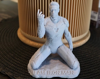 I Am Iron Man - Resin 3D Print