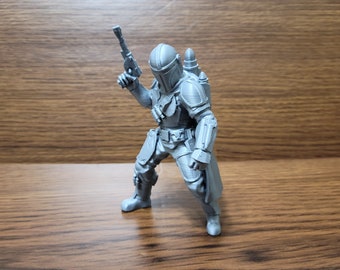 Mandalorian Action Figure - Figurine - Toy - 3D Print