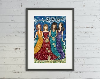 Digital Print: Soul Sisters