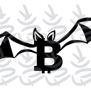 bitcoin svg / pdf dxf svg png / vector instant download