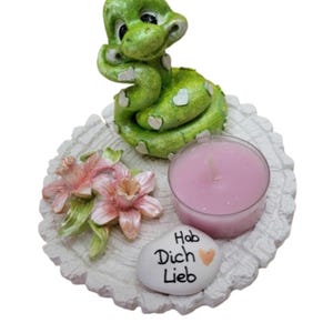Love snake and owl of mischievous luck /Golden owl of protection and luck/Figures of luck/Companion/Memory/Protection/