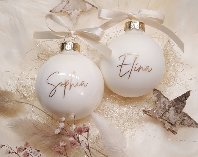 Personalisiertes Katzen-Ornament | Weihnachtskugel Mit Namen - Abschiedsgeschenk Für Tierliebhaber