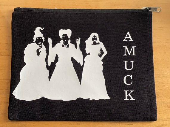 G2TUP Hocus Pocus Kosmetiktasche – Halloween-Geschenk Inspiriert Von Den Sanderson Sisters, Wasserabweisend