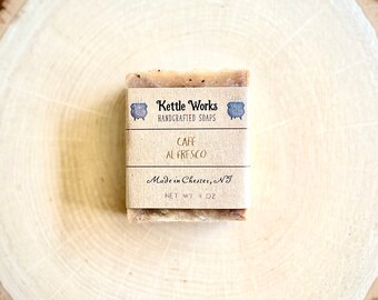 Handmade Coffee Exfoliating Soap | Kettle Works, 4 oz