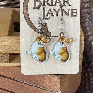 Corgi Earrings | Corgi Lover Gifts | Pet Earrings | Dog Breed | Puppy Earrings| Dog Earrings | Corgi Jewlery | Dog Breed Gifts |