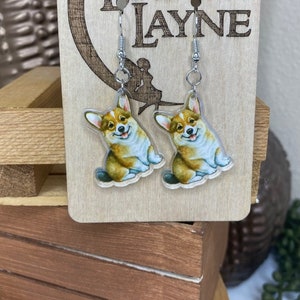 Corgi Earrings | Corgi Lover Gifts | Pet Earrings | Dog Breed | Puppy Earrings| Dog Earrings | Corgi Jewlery | Dog Breed Gifts |
