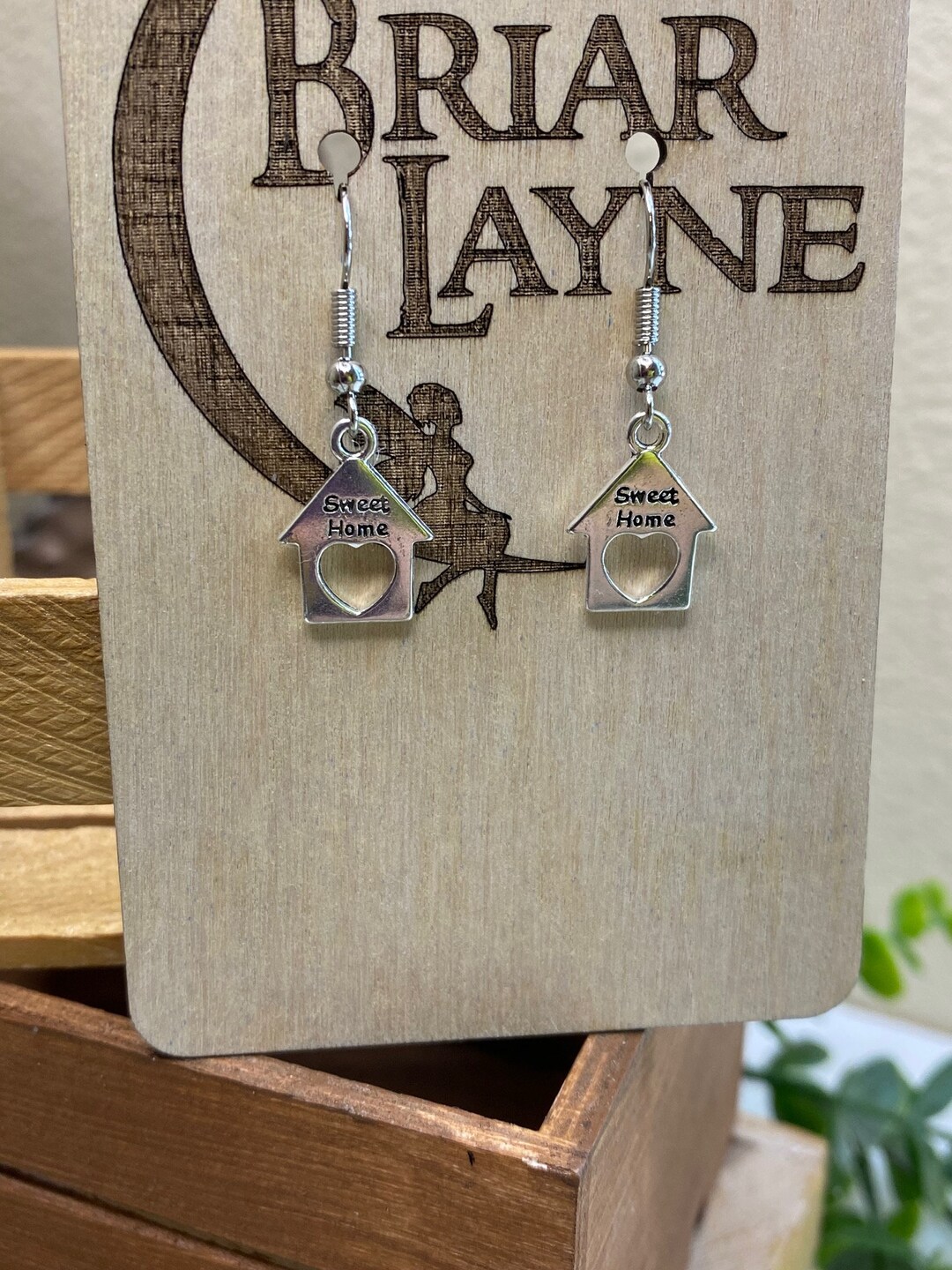 Asymmetrical Realtor House Key Earrings - Unique Real Estate Agent Gift, Home Seller Jewelry
