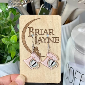 Mixer Earrings | Cooking Earrings |Stand Mixer Earrings | Kitchen Earrings | Gifts For Bakers | Baked Goods Earrings | Baker Earrings