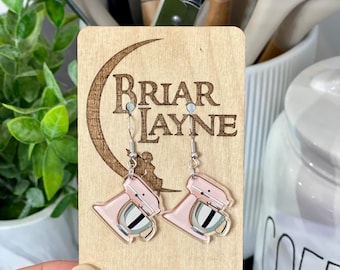 Mixer Earrings | Cooking Earrings |Stand Mixer Earrings | Kitchen Earrings | Gifts For Bakers | Baked Goods Earrings | Baker Earrings