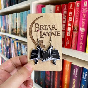 Book Earrings | Reading Earrings | Reader Earrings | Book Earrings | Library Earrings | Book Snob Earrings | Love To Read Gifts |Book Gifts