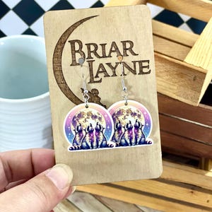 Raccoon Earrings | Raccoons Friend Earrings | Trash Panda Earrings | Racoon Gifts | Pastel Raccoons