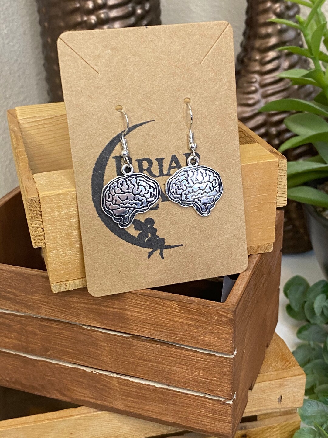 Brain Earrings Organ Earrings Anatomy Earrings Human Body Earrings