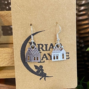 Real Estate Earrings | Realtor Earrings | First Home Earrings | Agent Earrings | Home Earrings | House Earrings