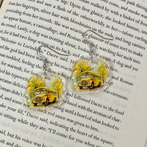 Bus Earrings | Schoolbus Earrings | Teacher Appreciation Gifts | Gifts For Teachers | Art Earrings | Bus Driver Gifts | Bus Driver Earrings