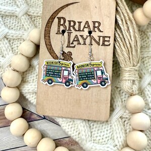 Bookish Express Earrings | Book Club Earrings | Book Earrings | Reading Earrings | Booktrovert Earrings | Book Gifts | Bookoholic Earrings