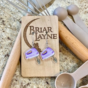 Mixer Earrings | Cooking Earrings |Hand Mixer Earrings | Kitchen Earrings | Gifts For Bakers | Baked Goods Earrings | Baker Earrings