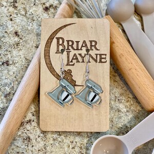 Mixer Earrings | Cooking Earrings |Stand Mixer Earrings | Kitchen Earrings | Gifts For Bakers | Baked Goods Earrings | Baker Earrings