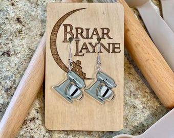 Mixer Earrings | Cooking Earrings |Stand Mixer Earrings | Kitchen Earrings | Gifts For Bakers | Baked Goods Earrings | Baker Earrings