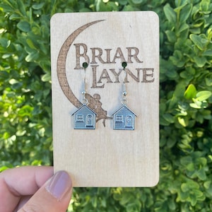 Real Estate Earrings | Realtor Earrings | First Home Earrings | Agent Earrings | Home Earrings | House Earrings
