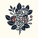 Digital Roses Pack With Delicate Color Enhancements - Instant Download ...