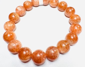 Arusha-Sonnenstein-Kristallarmband, Konfetti-Sonnenstein-Kristallarmband, Kristallperlenarmband, Echtes Kristallarmband