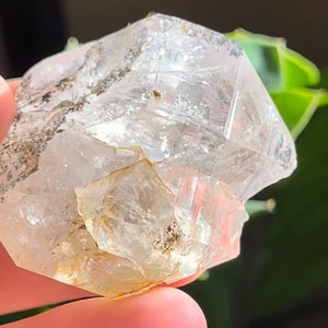 Raw Herkimer Diamond Quartz Crystal Natural Gemstone ~ Raw Quartz Stone Mineral Specimen ~ HD-1