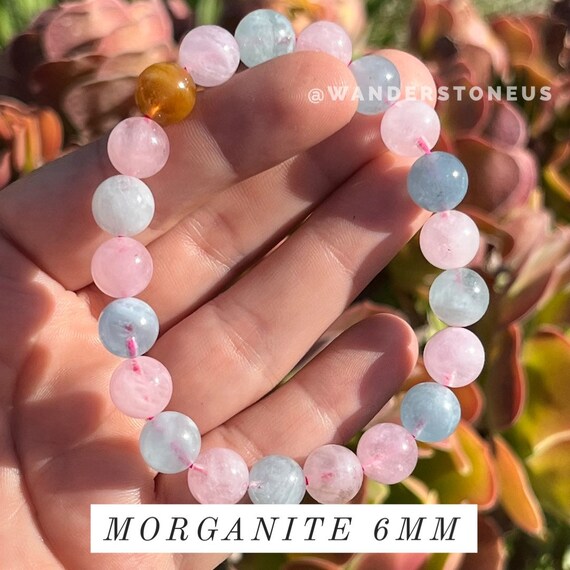 Morganite Bracelet – Simply Crystals
