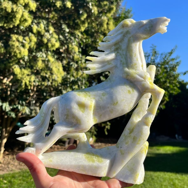 Jade Horse Etsy