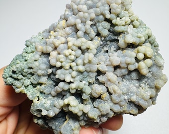 Purple Grape Agate Specimen, Grape Agate Cluster,  Raw Chalcedony Mineral Specimen