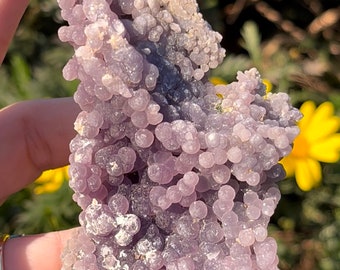 mineral specimen 329-2 Botryoidal Amethyst Natural Grape agate Specimen natural crystal,healing crystals Large chalcedony reiki healing