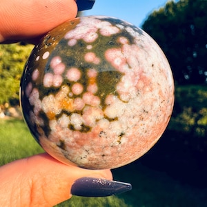 Ocean Jasper Sphere | Crystal Sphere