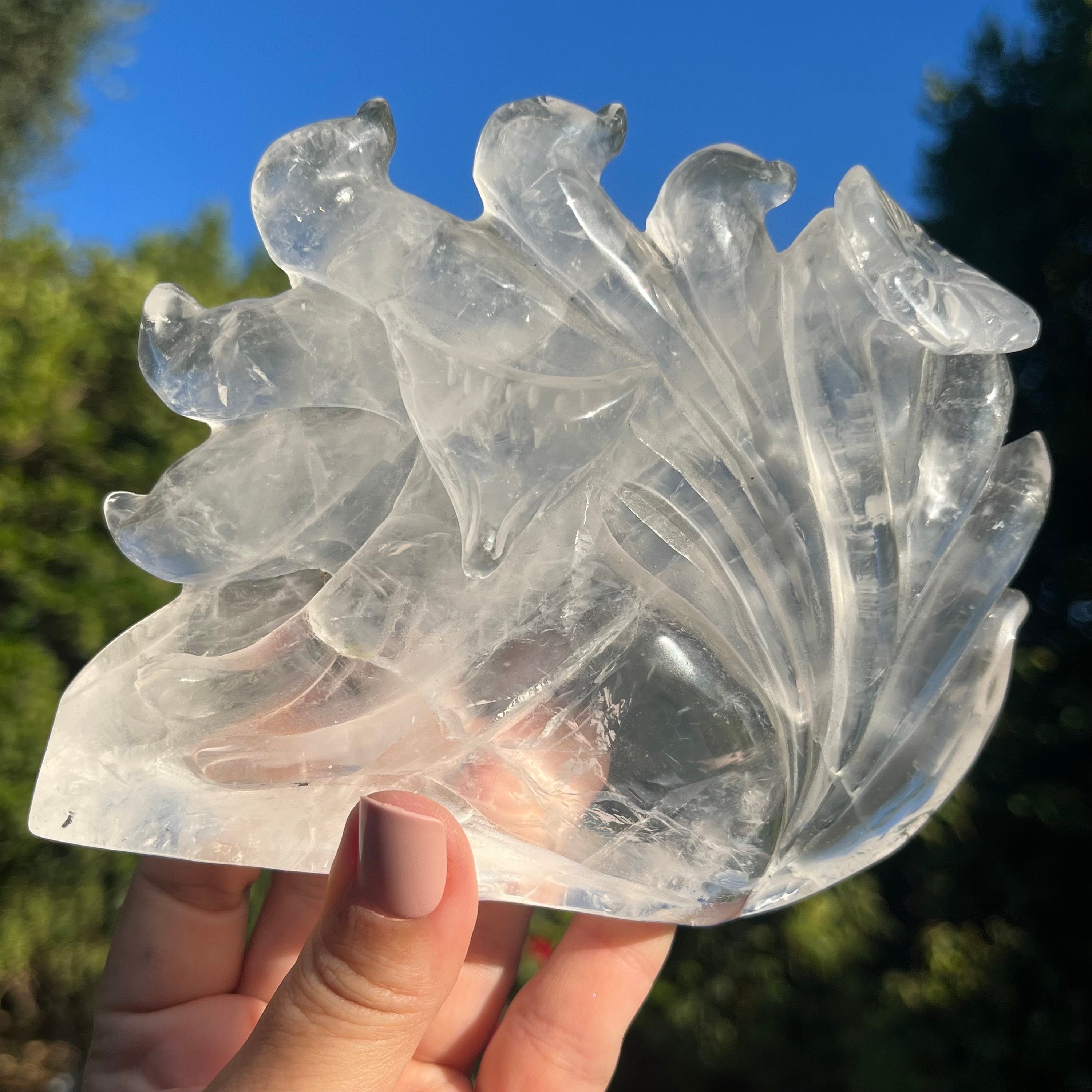 Gem Grade Quartz 9 Tail Fox | Crystal Nine Tail Fox | Quartz 9