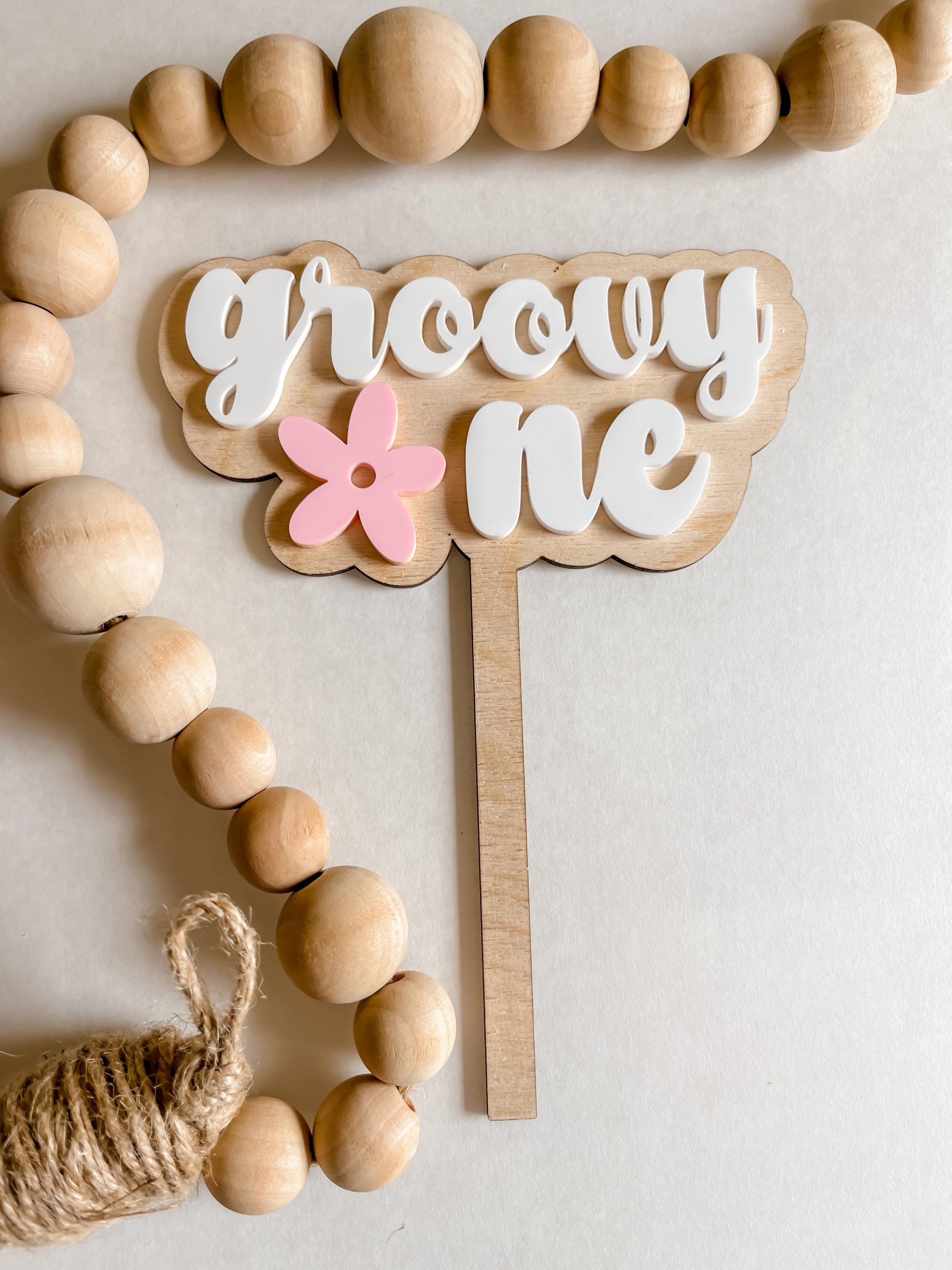 One Groovy Baby Cake Topper One Groovy Babe Cake Topper - Etsy