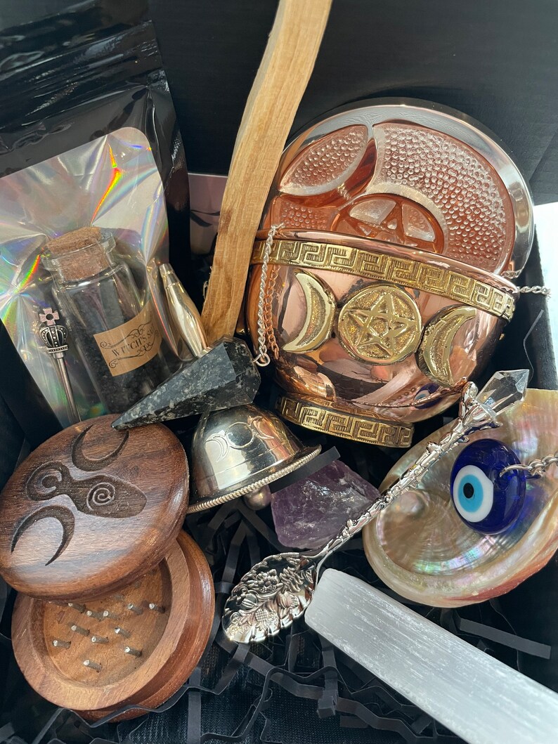 Witch Mystery Box Crystal Mystery Box L Surprise Box Etsy