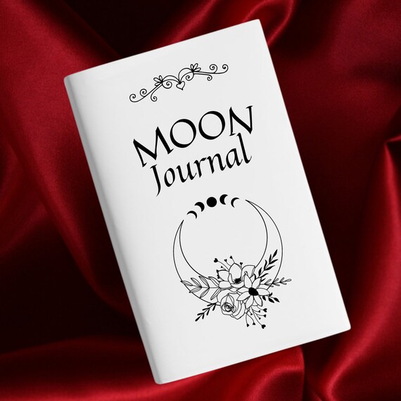 MOON JOURNAL Printable Pages Digital Journal Reference - Etsy