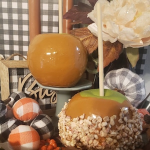 Faux Caramel Apple-Large
