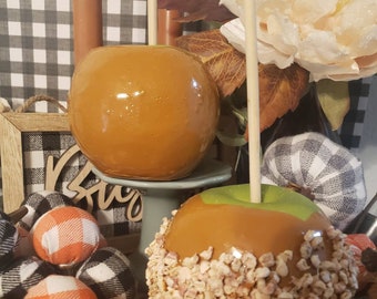 Faux Caramel Apple-Large
