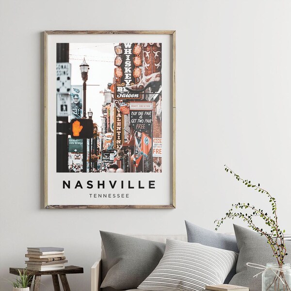 Nashville Wall Art Etsy