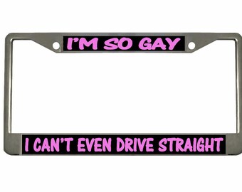 Golf Ball Licence Plate Frame Holder
