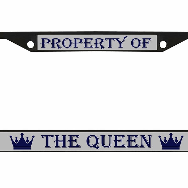 License Plate Frame Move Over Princess Here Comes Queen Car - Foto 7