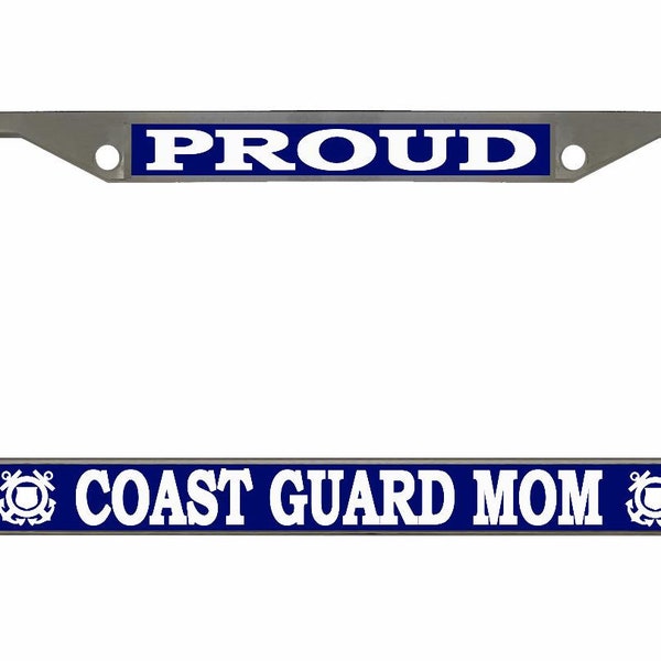 Cornice Targa Metallica US Coast Guard - Patriottica Americana, Attacco A Vite