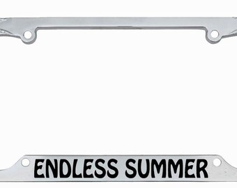 Endless Summer License Plate - Etsy